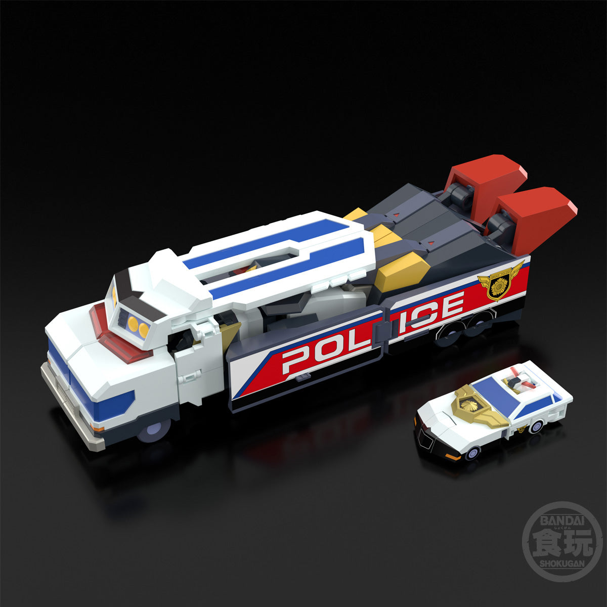 Bandai - Shokugan - SMP - The Brave Police J-Decker - J-Decker Model Kit - Marvelous Toys