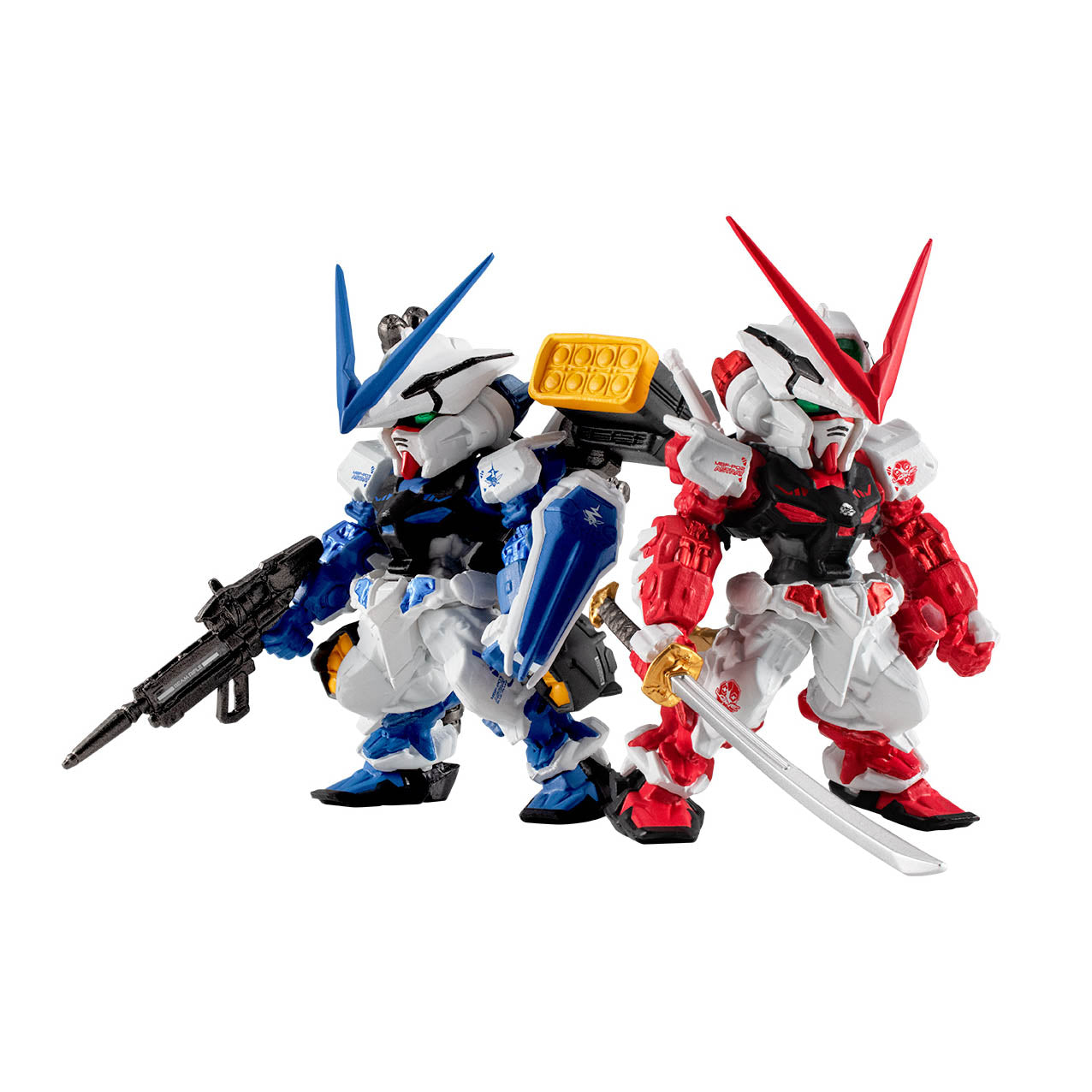 Bandai - Shokugan - FW Gundam Converge - Mobile Suit Gundam SEED - Core Astray Red &amp; Blue Set - Marvelous Toys