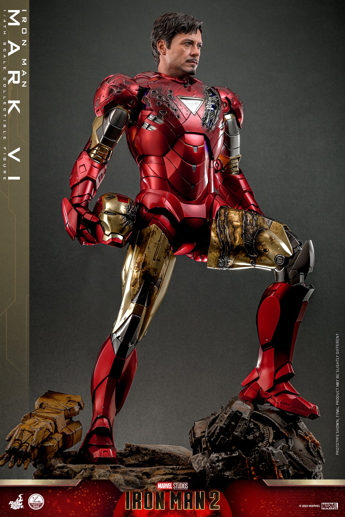 Hot Toys - QS025 - Iron Man 2 - Iron Man Mark VI (1/4 Scale)