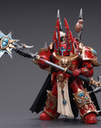 Joy Toy - JT6816 - Warhammer 40,000 - Chaos Space Marines - Crimson Slaughter Sorcerer Lord in Terminator Armour - Marvelous Toys