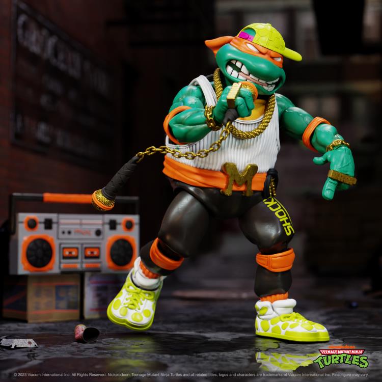 Super7 - Teenage Mutant Ninja Turtles ULTIMATES! - Wave 11 - Rapper Mike (7-inch) - Marvelous Toys