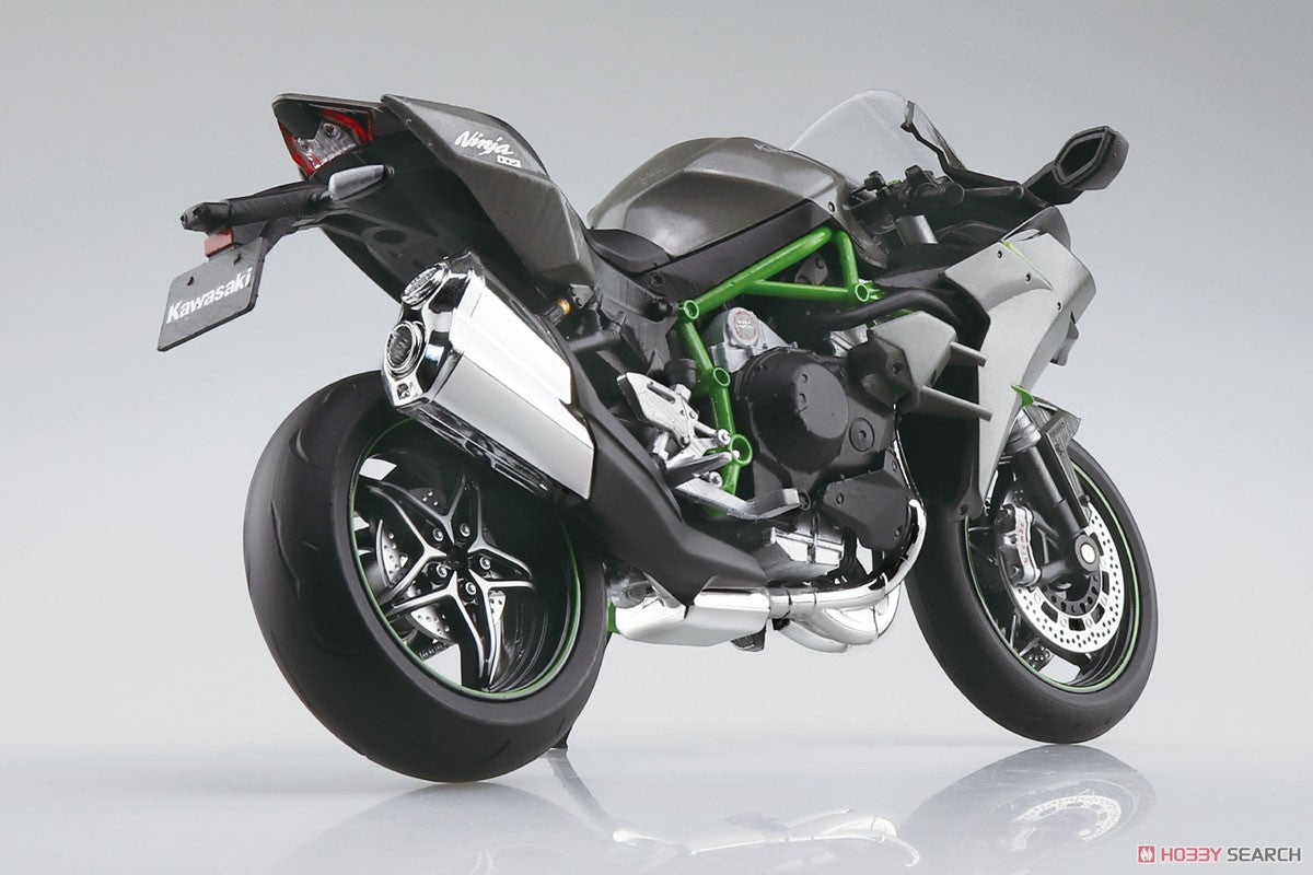 Aoshima - Diecast Motorcycle - Kawasaki Ninja H2 Carbon '19 (1/12 Scale)