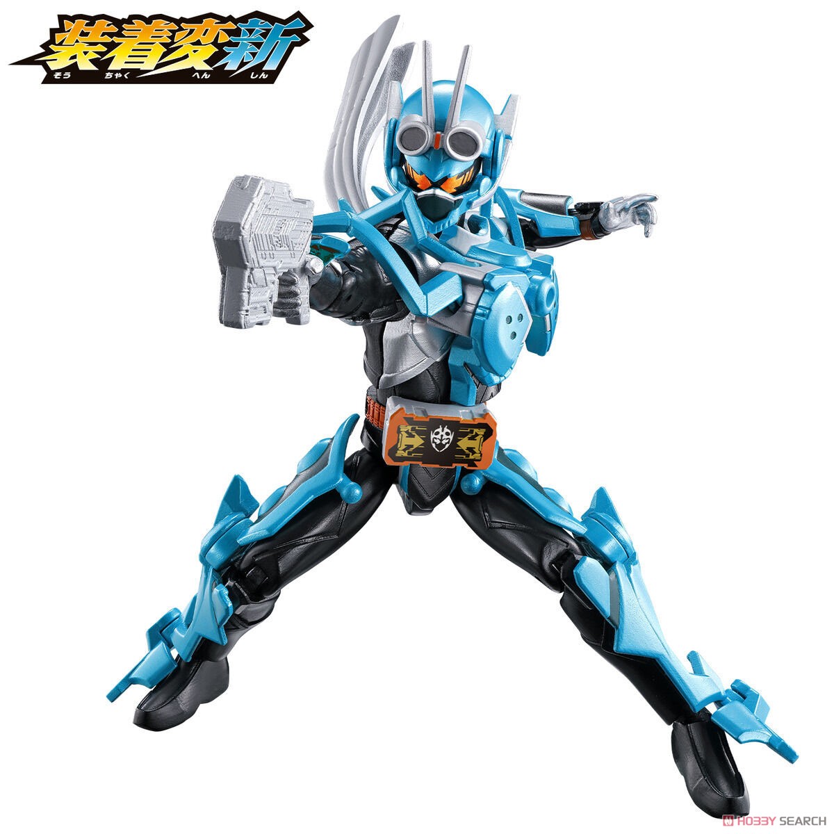 Bandai - Revolve Change Figure - Masked Rider Gotchard 1 Steam Hopper &amp; Appare Skateboard &amp; Ant Wrestler - Marvelous Toys