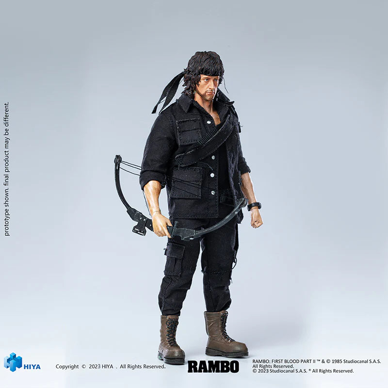 Hiya Toys - Rambo: First Blood Part II - Rambo (1/12 Scale) - Marvelous Toys