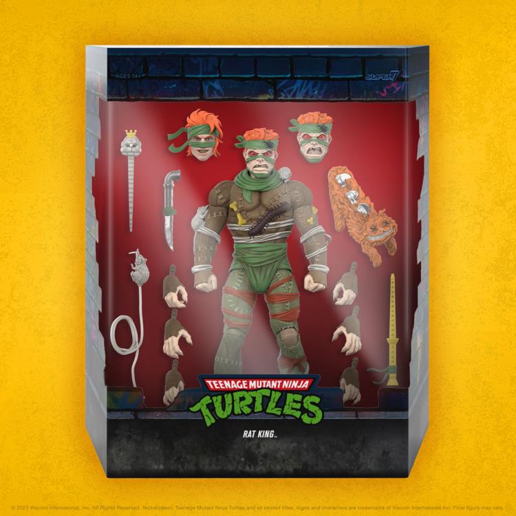 Super7 - Teenage Mutant Ninja Turtles ULTIMATES! - Wave 11 - Rat King (7-inch) - Marvelous Toys