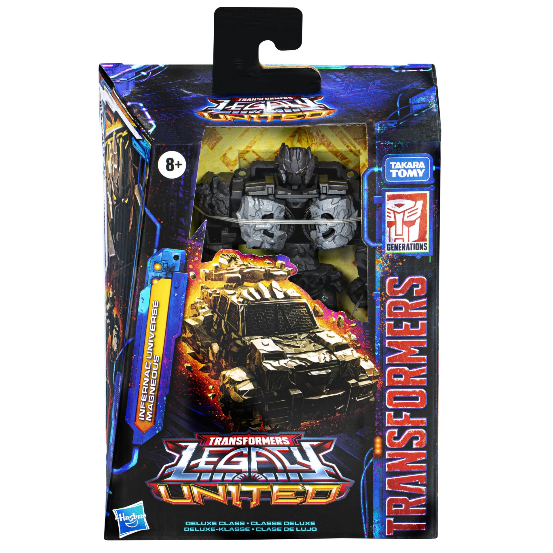 Hasbro - Transformers Generations: Legacy United - Infernac Universe - Deluxe - Magneous - Marvelous Toys