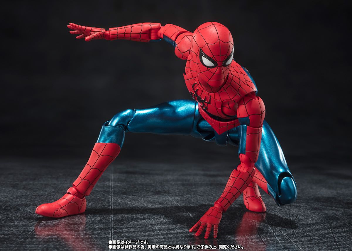 Bandai - S.H.Figuarts - Spider-Man: No Way Home - Spider-Man (Red &amp; Blue Suit) - Marvelous Toys