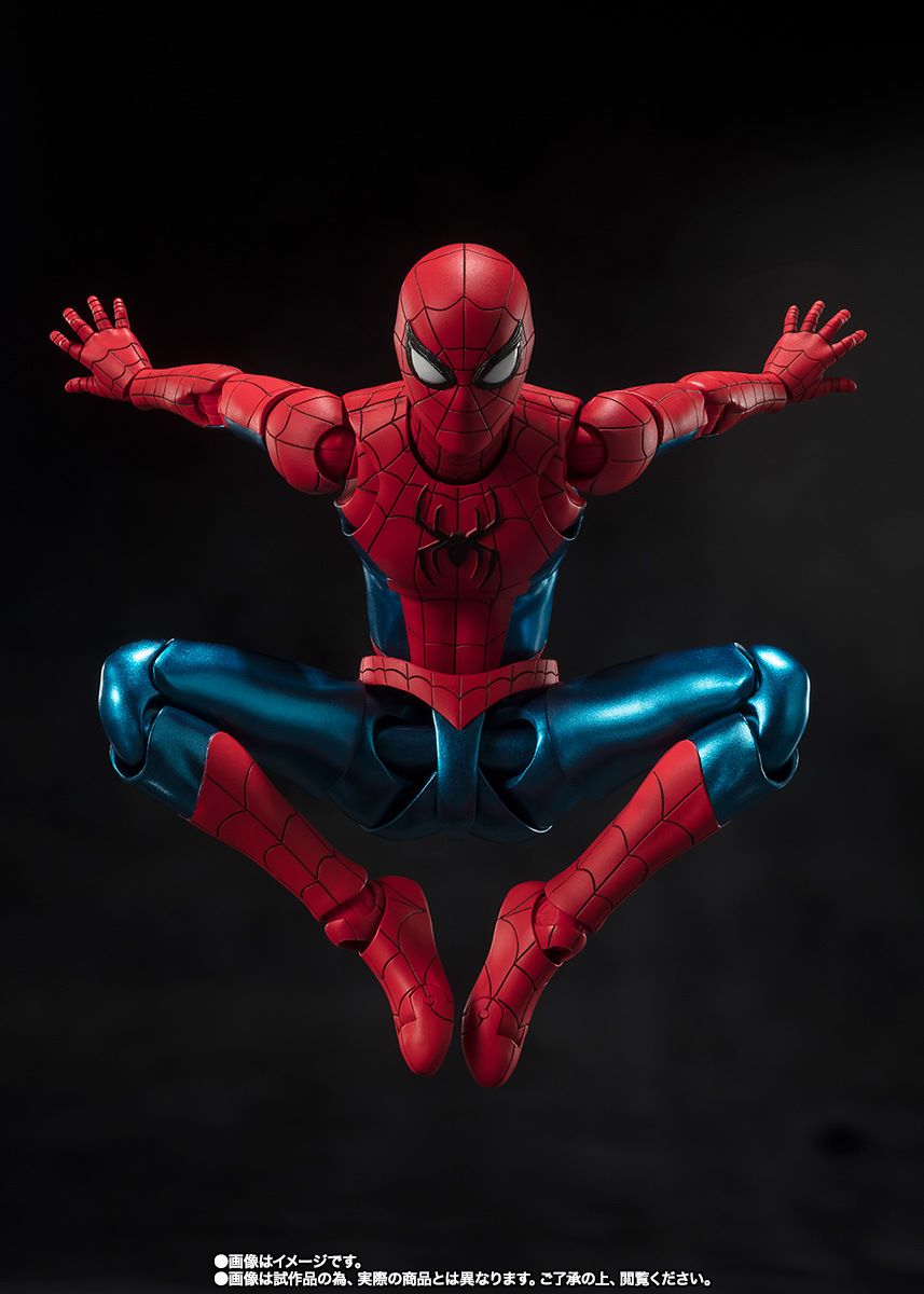 Bandai - S.H.Figuarts - Spider-Man: No Way Home - Spider-Man (Red &amp; Blue Suit) - Marvelous Toys