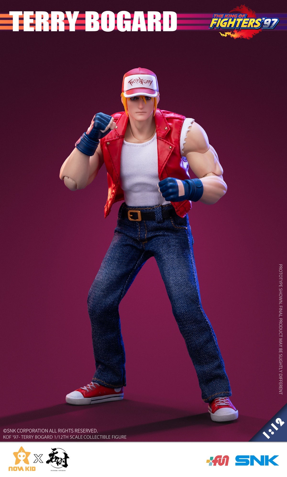 Tunshi Studio - The King of Fighters &#39;97 - Terry Bogard (1/12 Scale) - Marvelous Toys