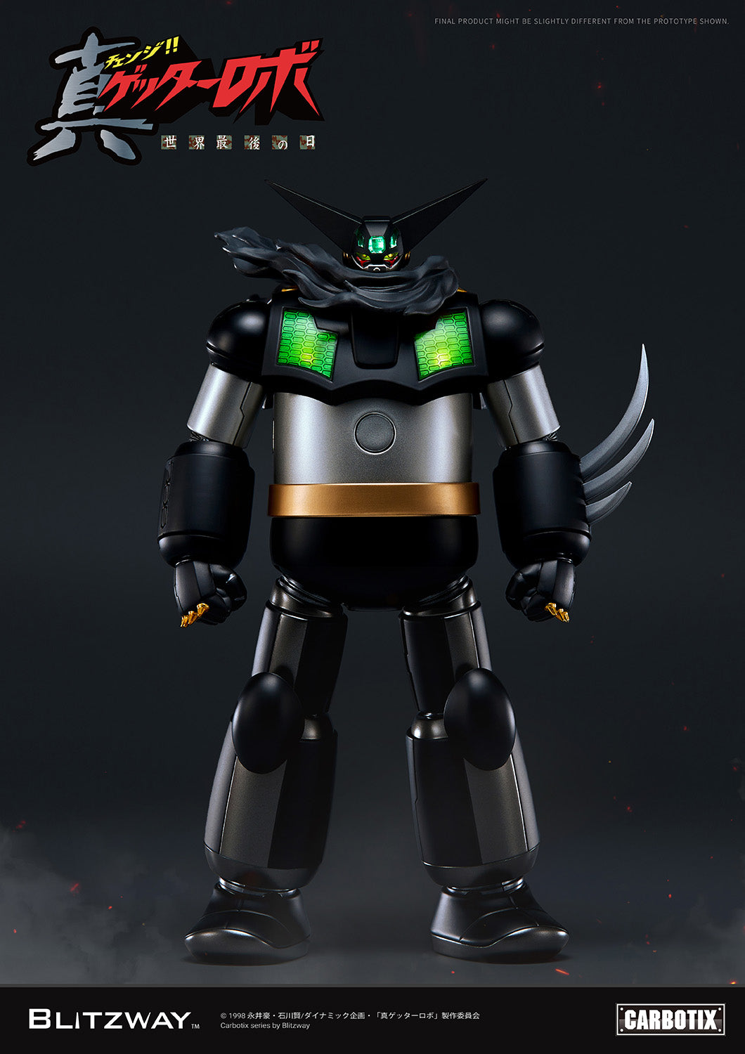 Blitzway - Carbotix Series - Getter Robo - Black Getter