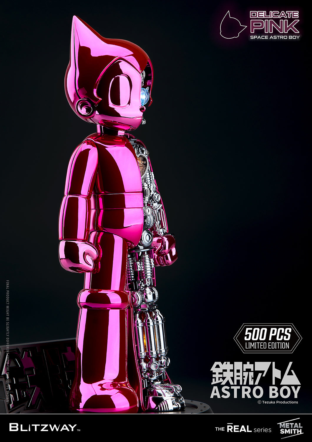 Blitzway - The Real - Space Astro Boy (Delicate Pink Ver.) - Marvelous Toys