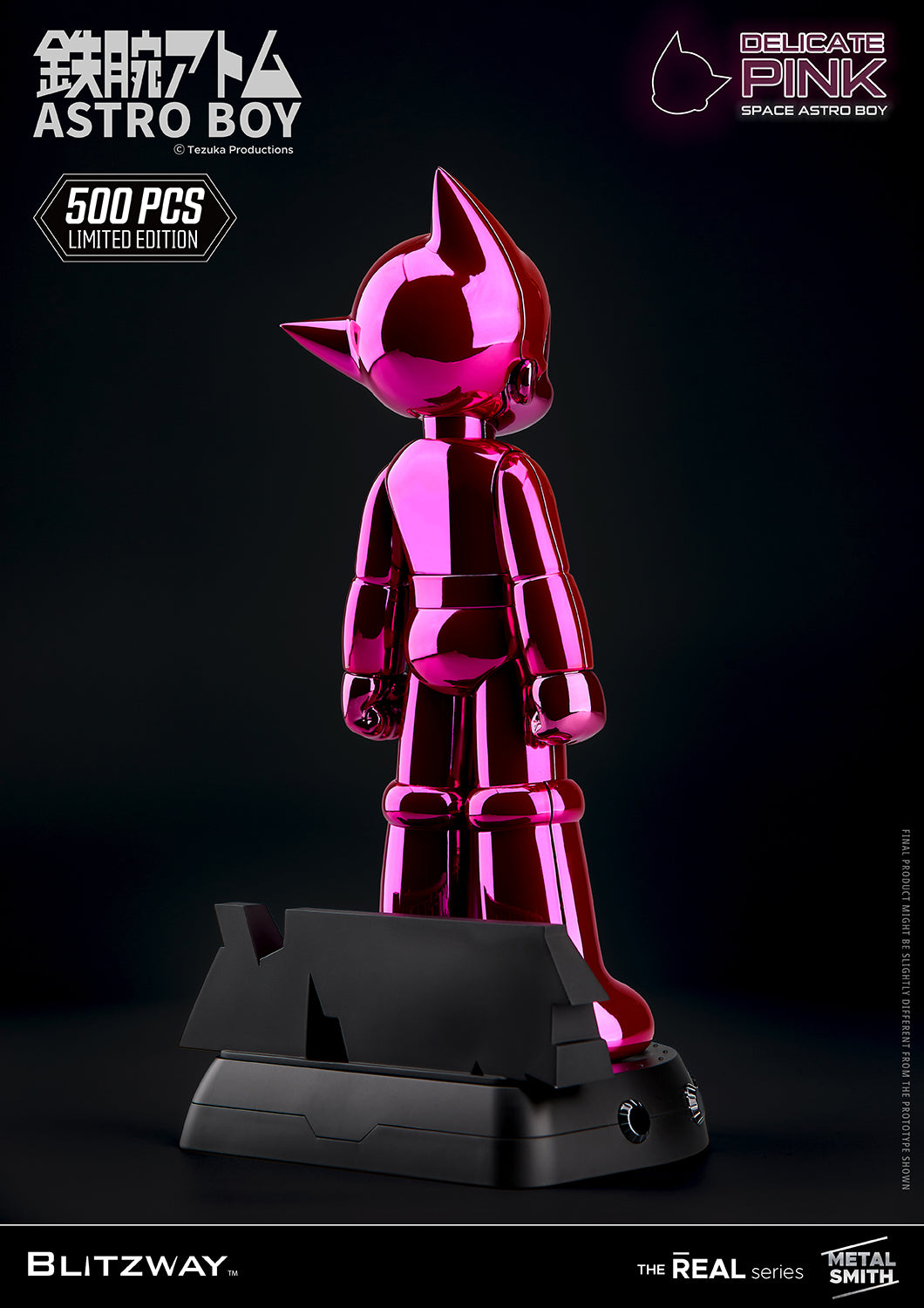 Blitzway - The Real - Space Astro Boy (Delicate Pink Ver.) - Marvelous Toys