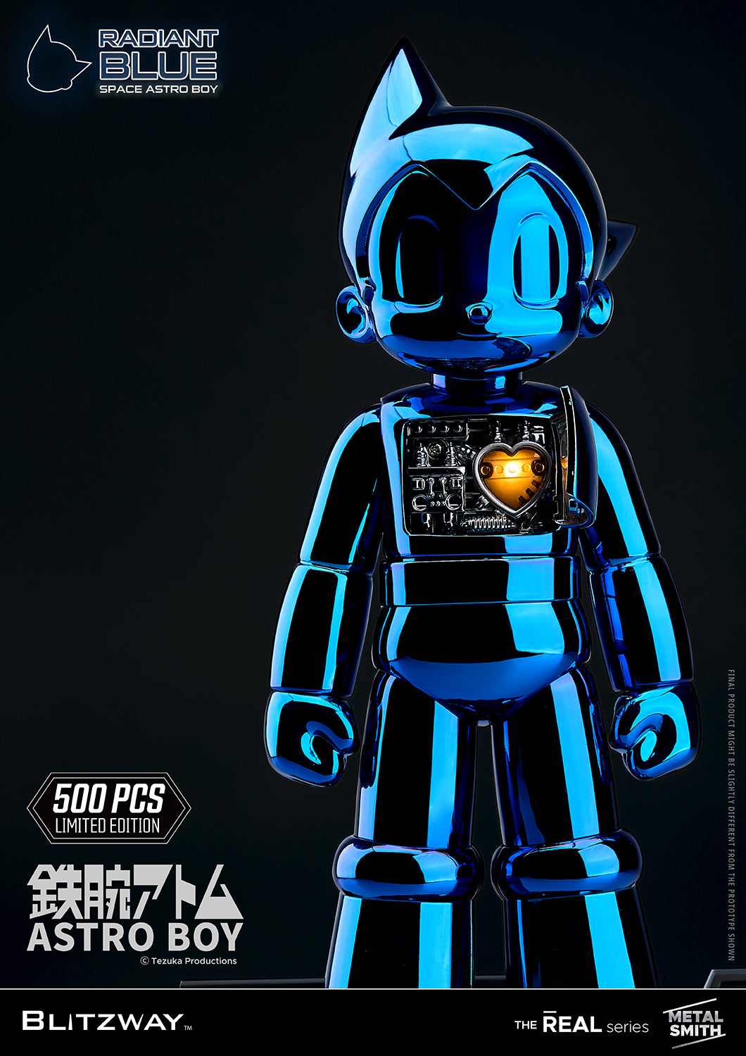 Blitzway - The Real - Space Astro Boy (Radiant Blue Ver.) - Marvelous Toys