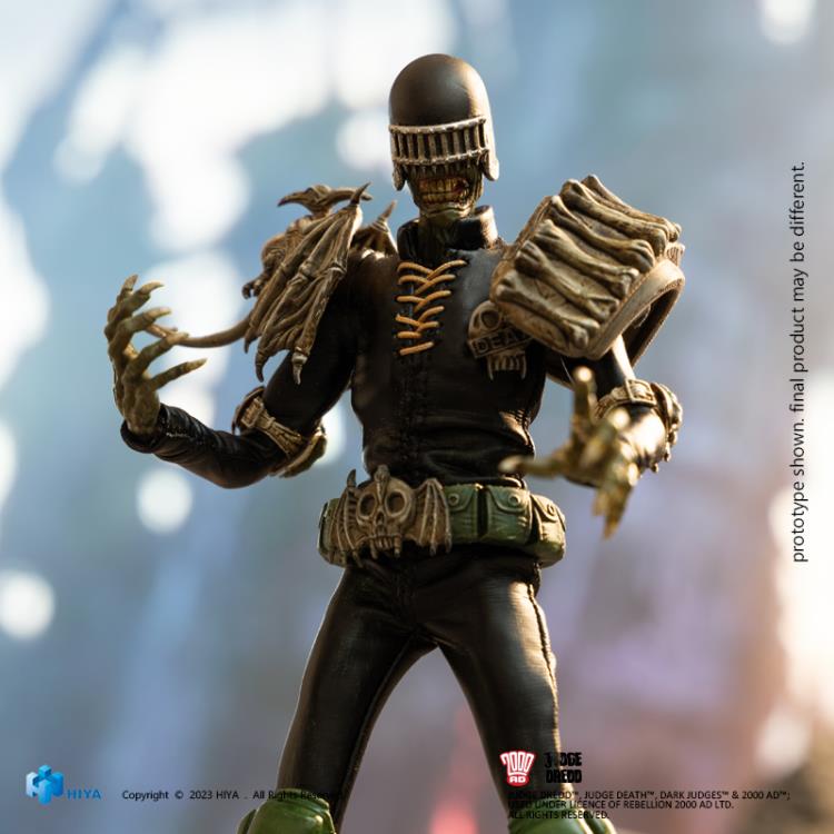 Hiya Toys - EMJ0054 - Judge Dredd - Judge Death (1/12 Scale) - Marvelous Toys
