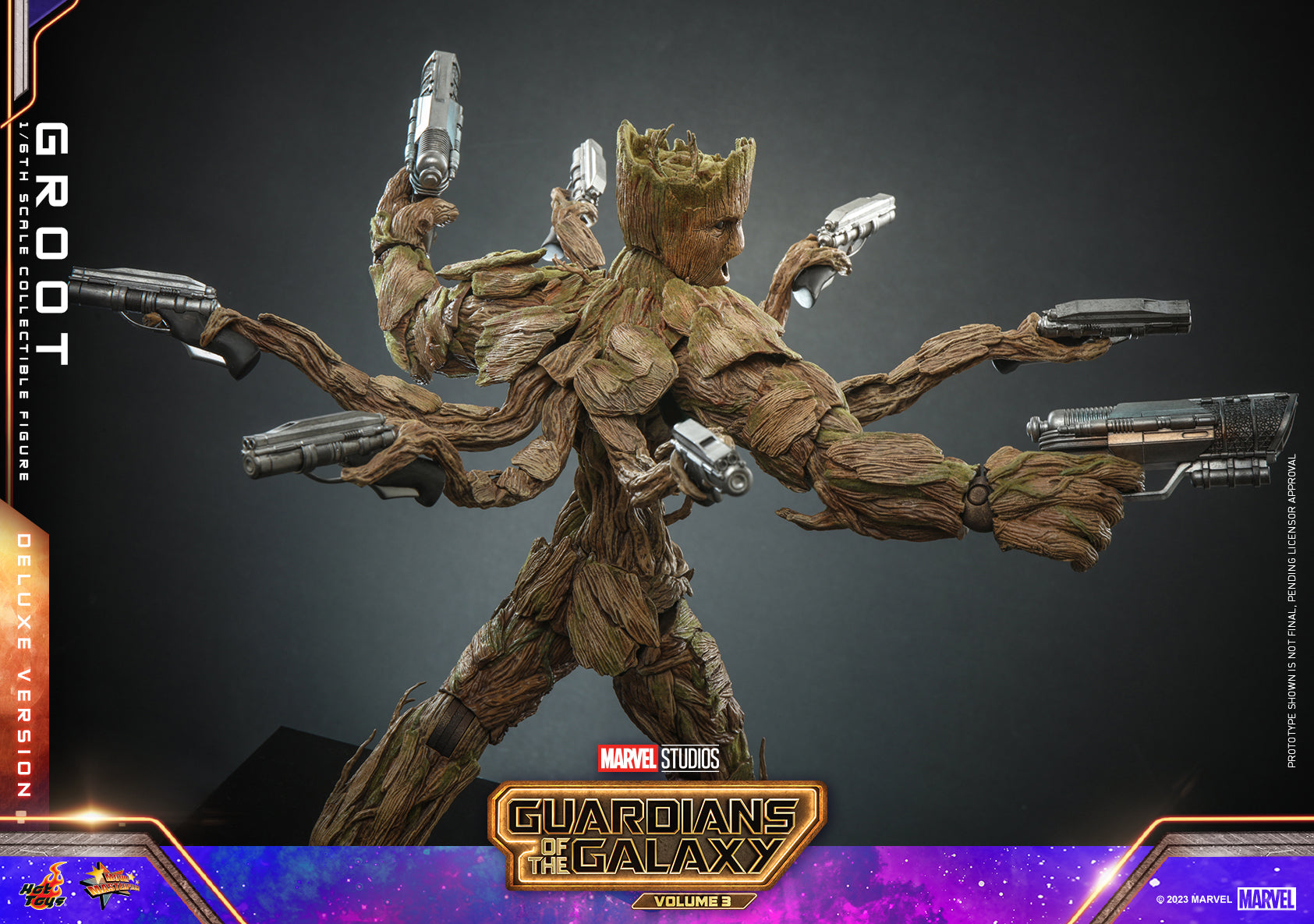 Hot Toys - MMS707 - Guardians of the Galaxy Vol. 3 - Groot (Deluxe Ver.)