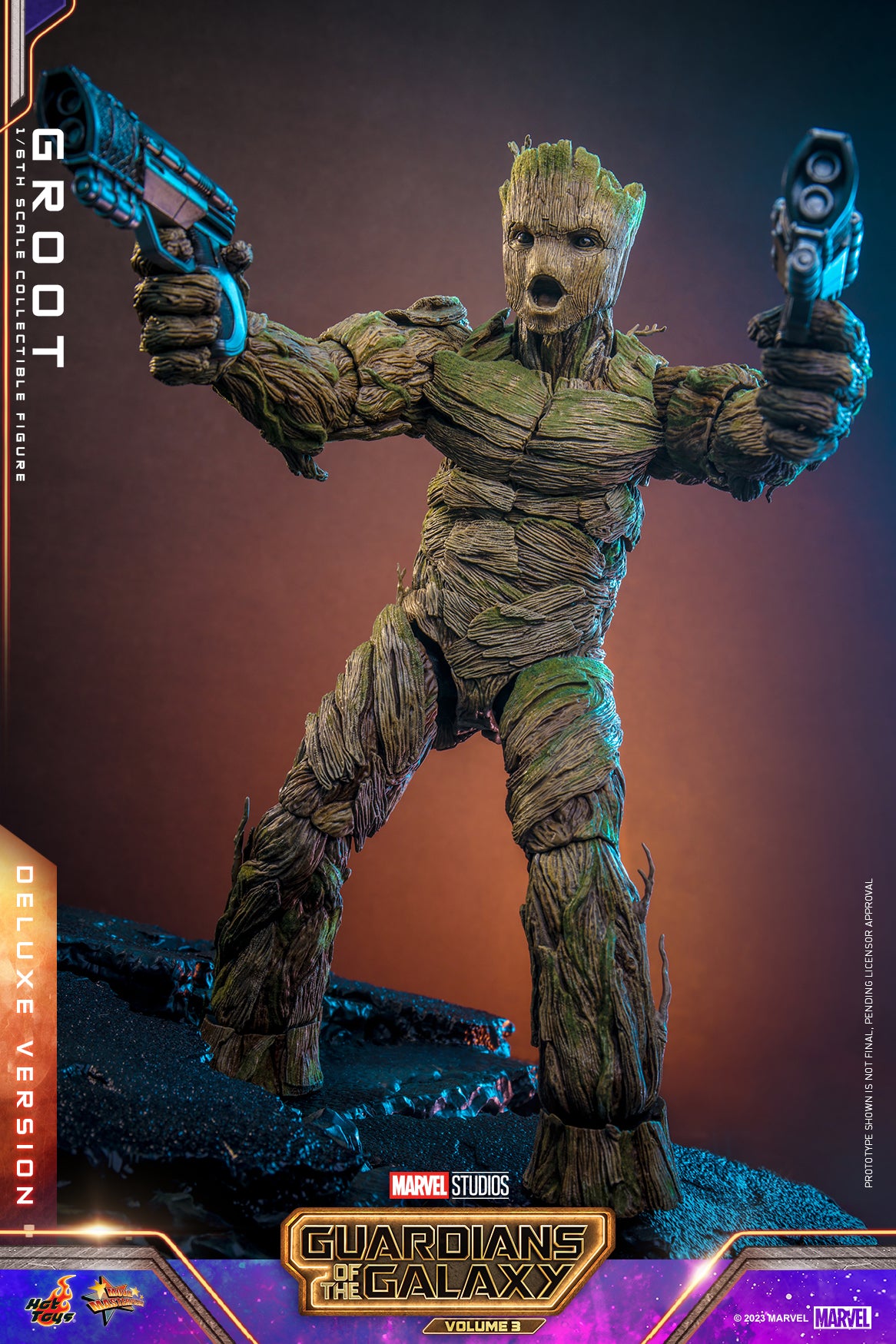 Hot Toys - MMS707 - Guardians of the Galaxy Vol. 3 - Groot (Deluxe Ver.)