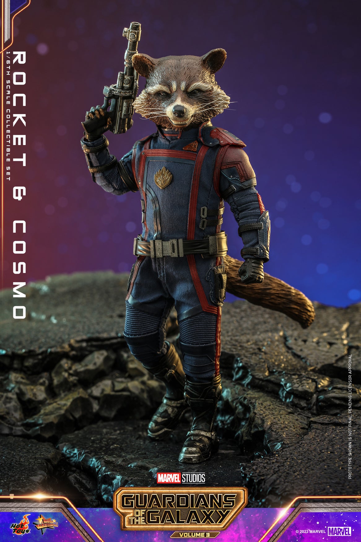 Hot Toys - MMS708 - Guardians of the Galaxy Vol. 3 - Rocket and Cosmo - Marvelous Toys