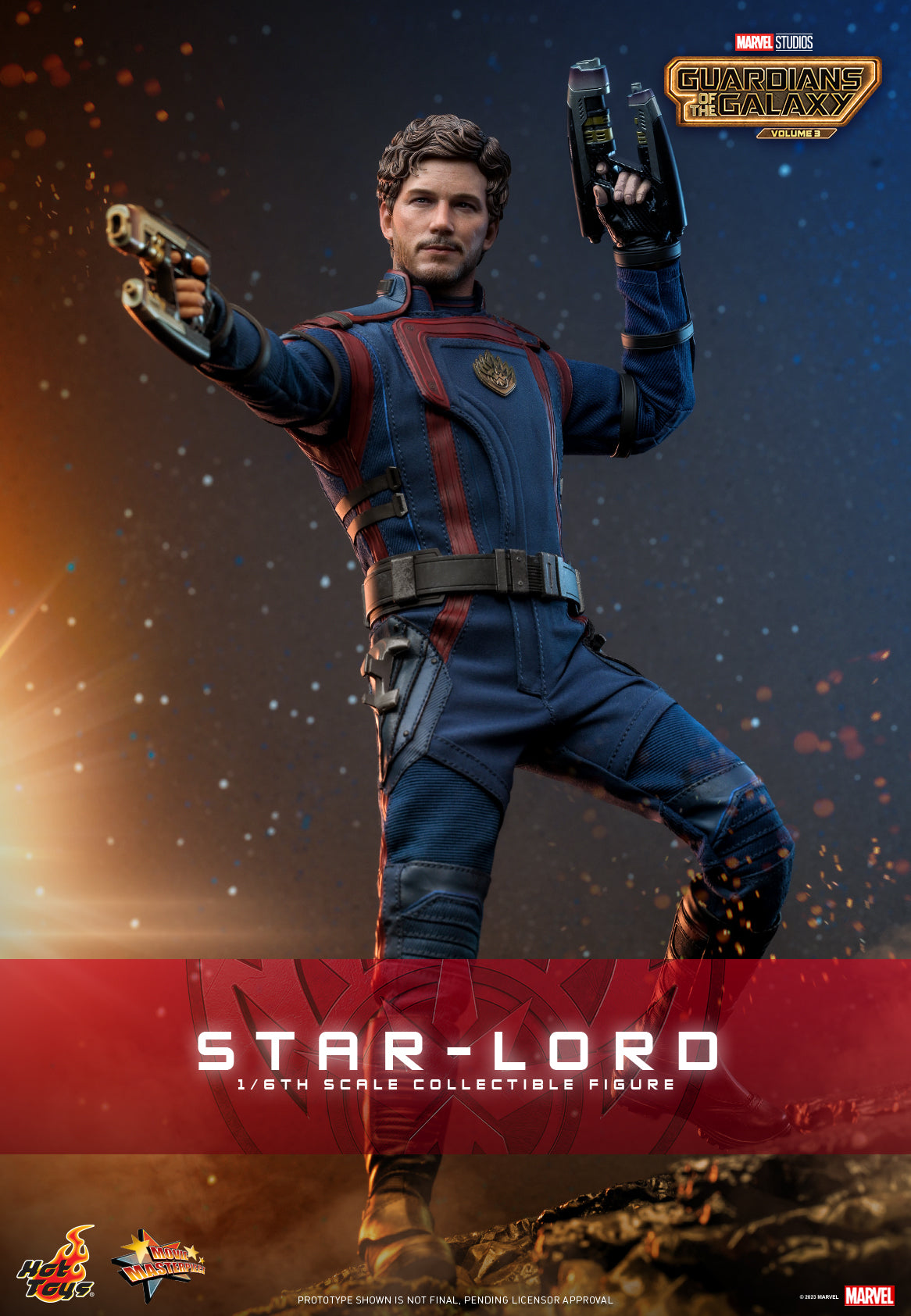Hot Toys - MMS709 - Guardians of the Galaxy Vol. 3 - Star-Lord