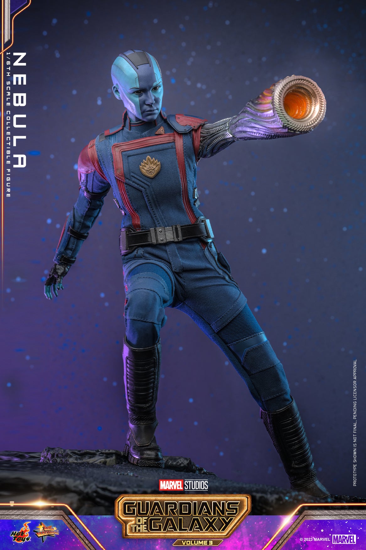 Hot Toys - MMS714 - Guardians of the Galaxy Vol. 3 - Nebula - Marvelous Toys