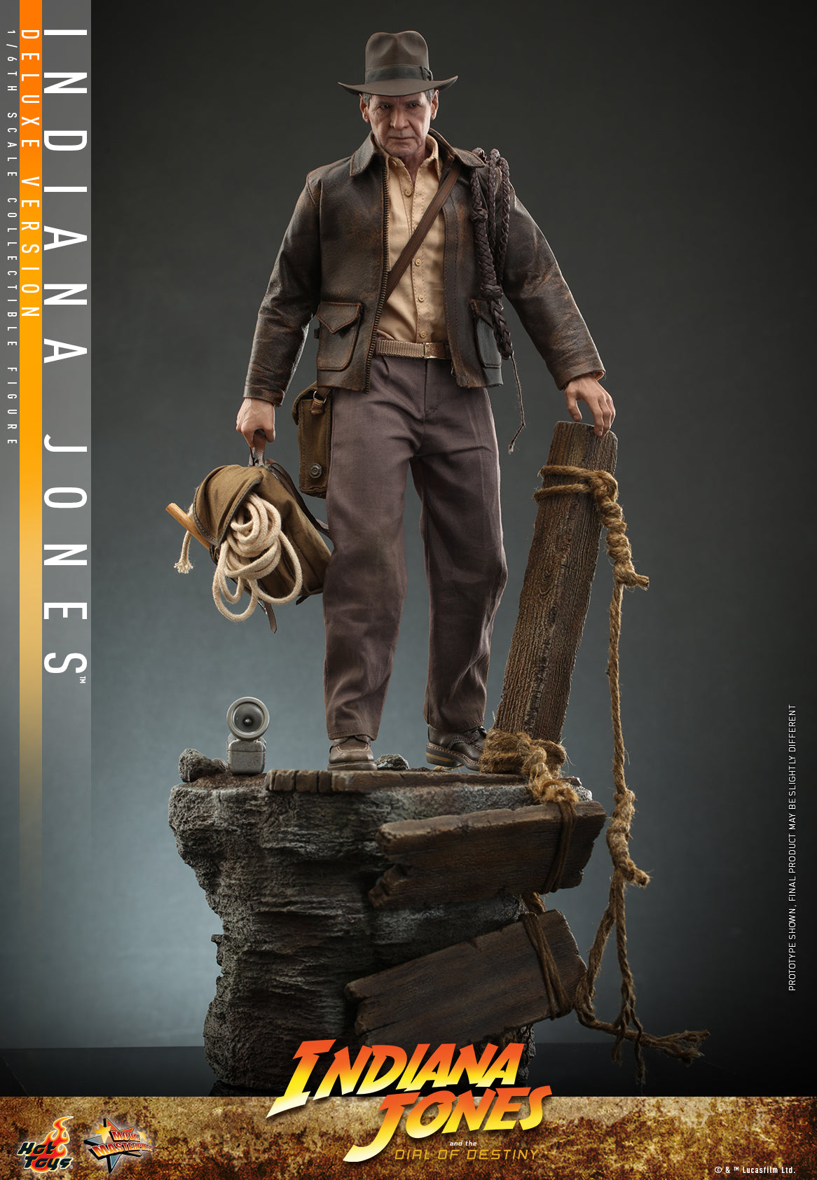 Hot Toys - MMS717 - Indiana Jones and the Dial of Destiny - Indiana Jones (Deluxe Ver.) - Marvelous Toys