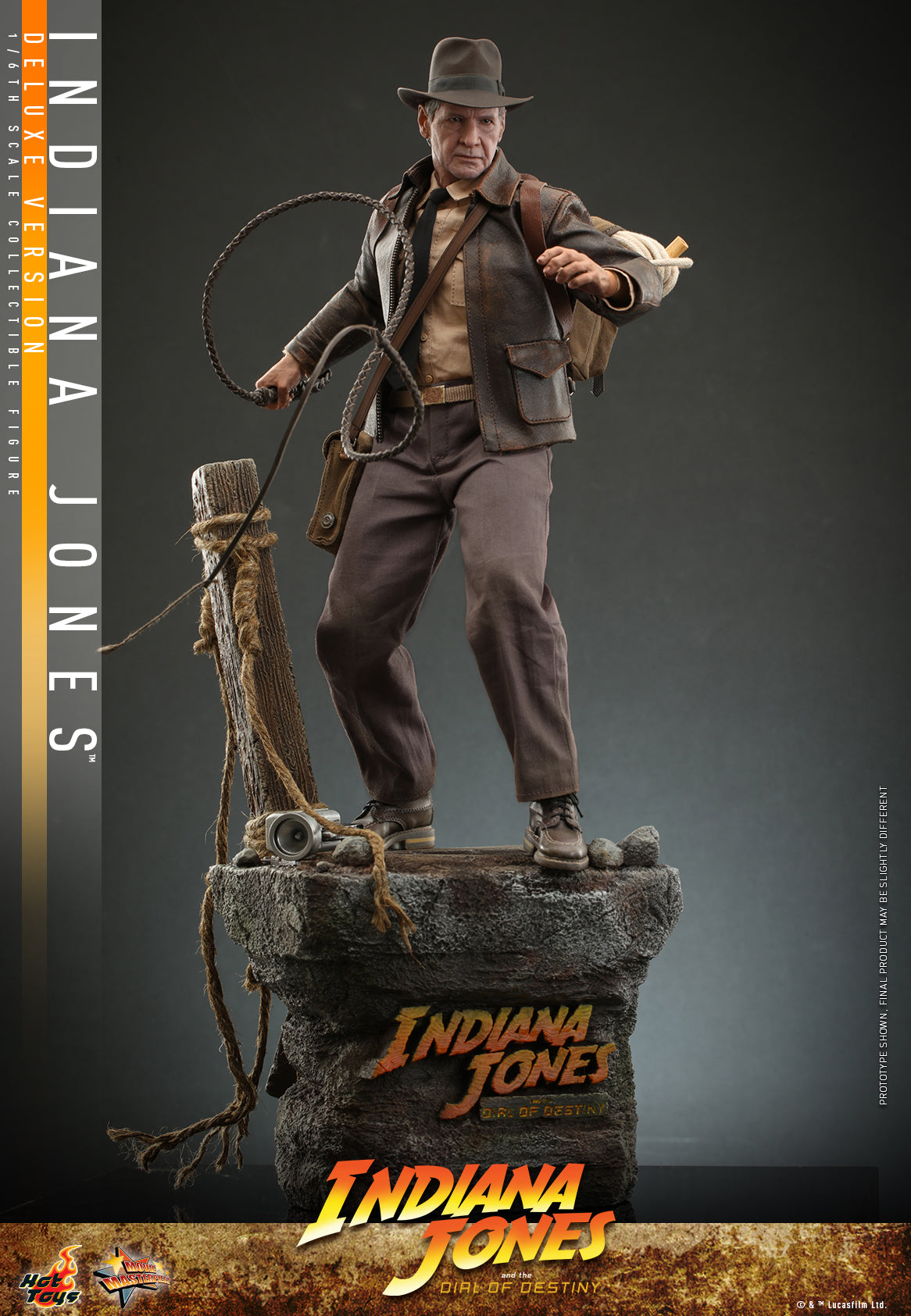 Hot Toys - MMS717 - Indiana Jones and the Dial of Destiny - Indiana Jones (Deluxe Ver.)