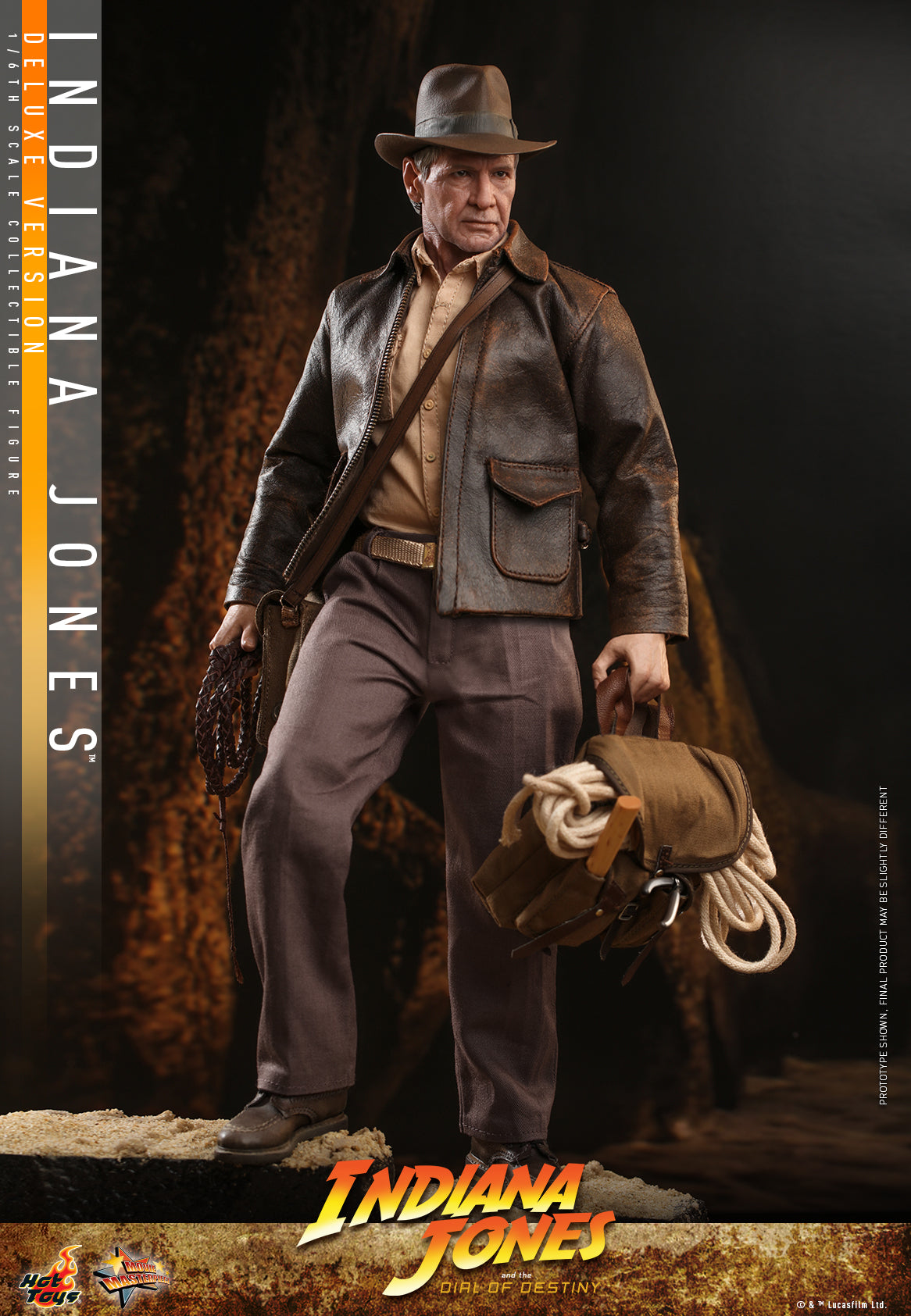 Hot Toys - MMS717 - Indiana Jones and the Dial of Destiny - Indiana Jones (Deluxe Ver.)
