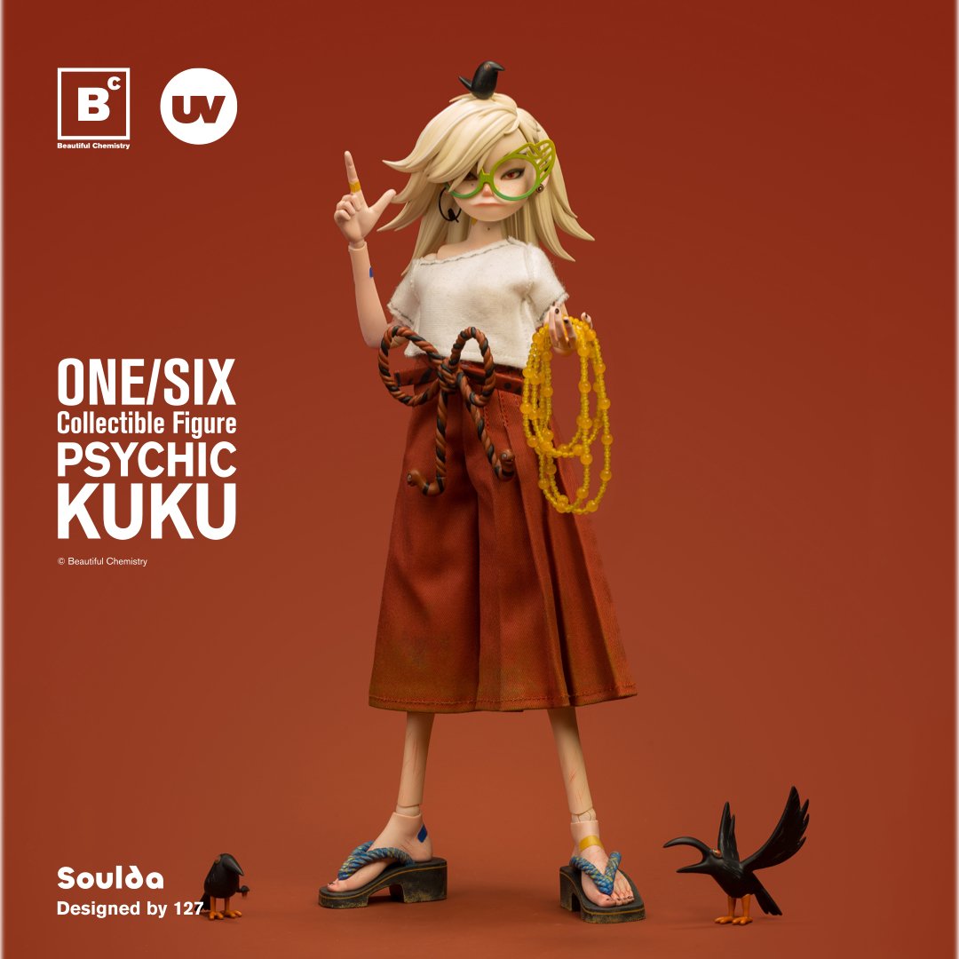 Underverse - Beautiful Chemistry x Soulda - MBTI Series - ENFJ Pyschic Kuku (1/6 Scale) - Marvelous Toys