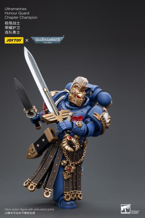 Joy Toy - JT6526 - Warhammer 40,000 - Ultramarines - Honor Guard Chapter Champion (1/18 Scale)