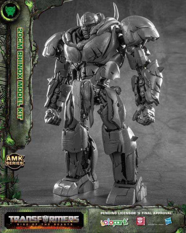 Yolopark - AMK Series - Transformers: Rise of the Beasts - Rhinox Model Kit (with Bumblebee Weapon Set) - Marvelous Toys