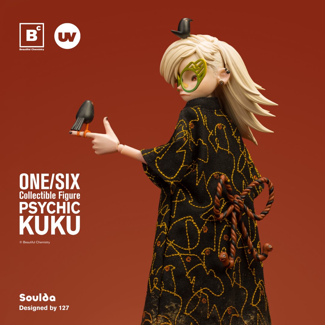 Underverse - Beautiful Chemistry x Soulda - MBTI Series - ENFJ Pyschic Kuku (1/6 Scale) - Marvelous Toys