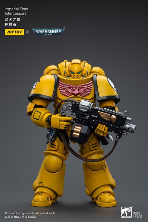 Joy Toy - JT6656 - Warhammer 40,000 - Imperial Fists - Intercessor (Ver. 2) (1/18 Scale)