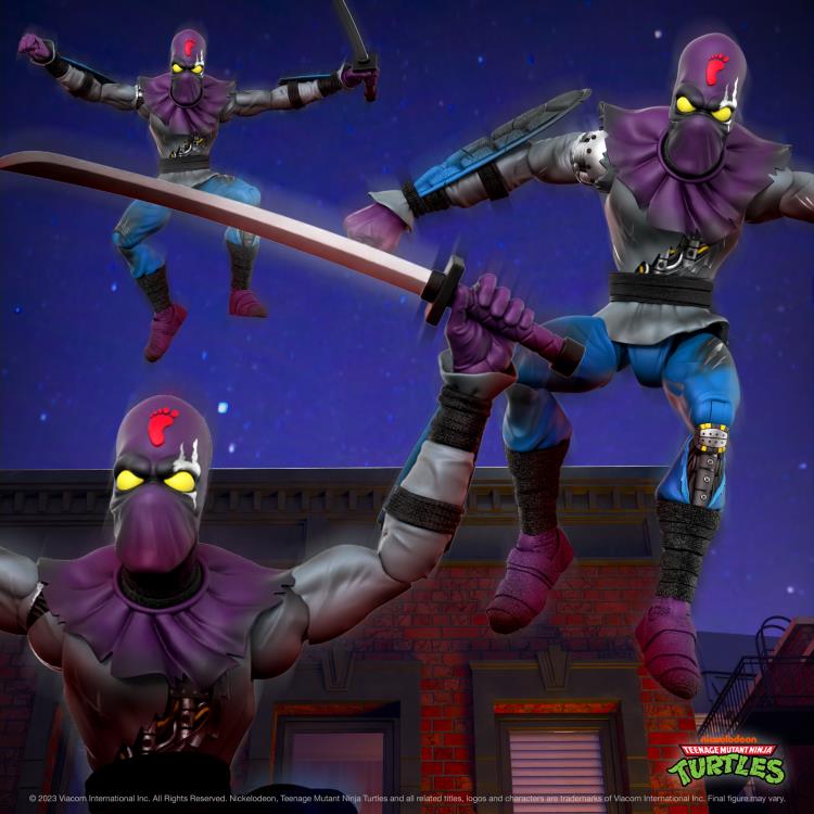 Super7 - Teenage Mutant Ninja Turtles ULTIMATES! - Wave 11 - Foot Soldier (Battle Damaged) (7-inch)