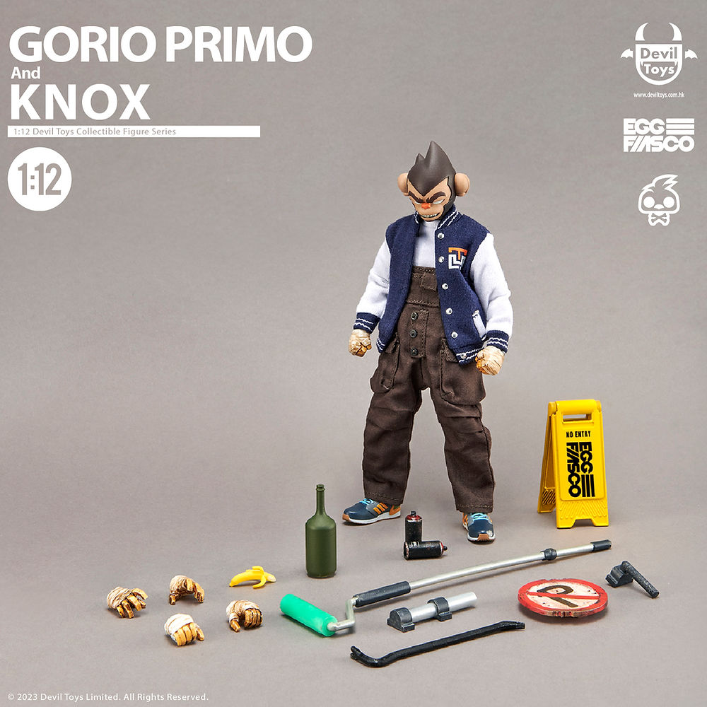 Devil Toys x Egg Fiasco x Chknhead - Gorio Primo (Standard ed.) (1/12 Scale) - Marvelous Toys