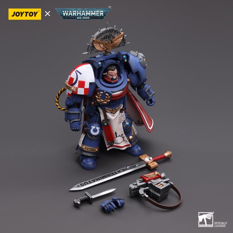 Joy Toy - JT6458 - Warhammer 40,000 - Ultramarines - Terminator Captain (1/18 Scale) - Marvelous Toys
