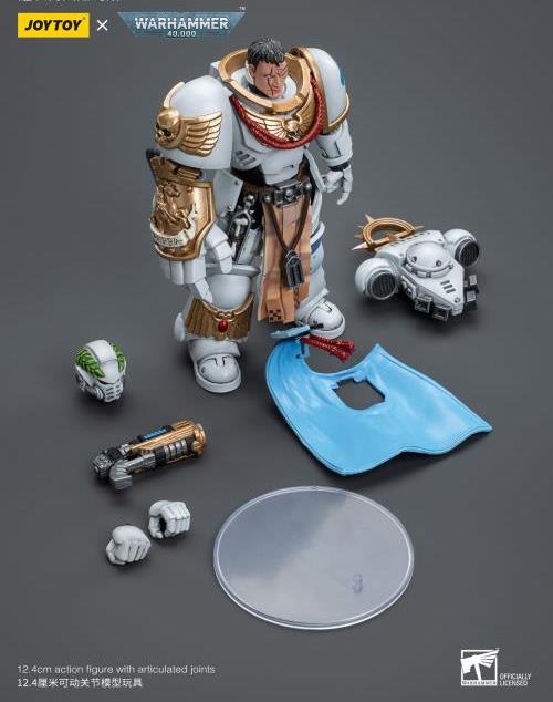 Joy Toy - JT6861 - Warhammer 40,000 - Space Marines - White Consuls Captain Messinius (1/18 Scale) - Marvelous Toys
