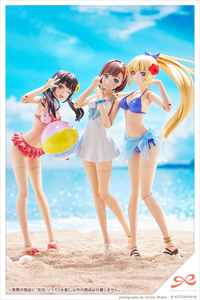 Kotobukiya - Sousai Shojo Teien - St. Iris Girls&#39; High School - Ritsuka Saeki (Swim Style) Model Kit (1/10 Scale) - Marvelous Toys