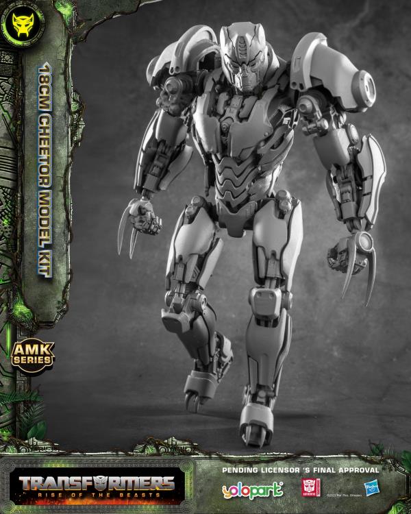 Yolopark - AMK Series - Transformers: Rise of the Beasts - Cheetor Model Kit (with Optimus Prime Weapon Set) (2nd Run) - Marvelous Toys