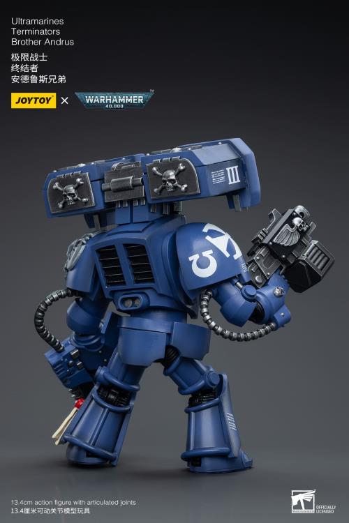 Joy Toy - JT6670 - Warhammer 40,000 - Ultramarines - Terminator Brother Andrus (1/18 Scale) - Marvelous Toys