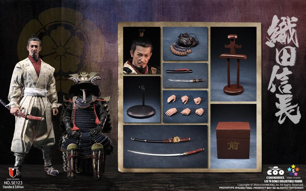 CooModel - Series of Empires - Japan&#39;s Warring States - Oda Nobunaga (Standard Ed.) (1/6 Scale) - Marvelous Toys
