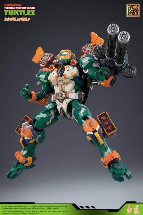 Heat Boys - HB0014 - Teenage Mutant Ninja Turtles - Mecha Michelangelo - Marvelous Toys