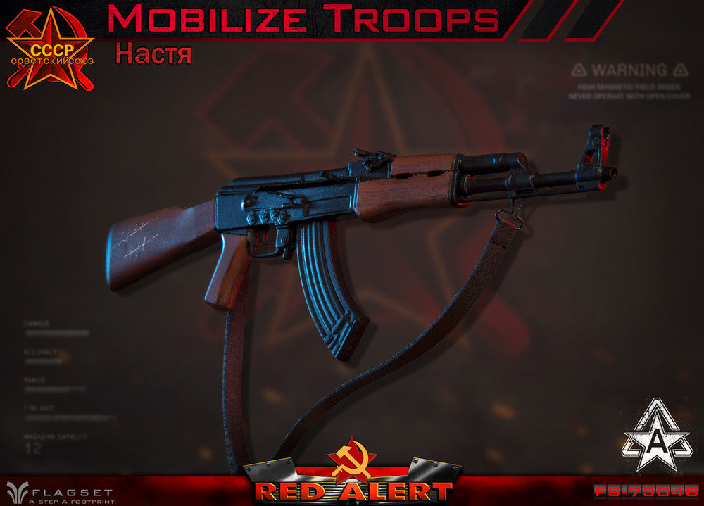 Flagset - FS-73048A - Red Alert - Soviet Mobilize Trooper &quot;Nastya/Настя&quot; - Marvelous Toys