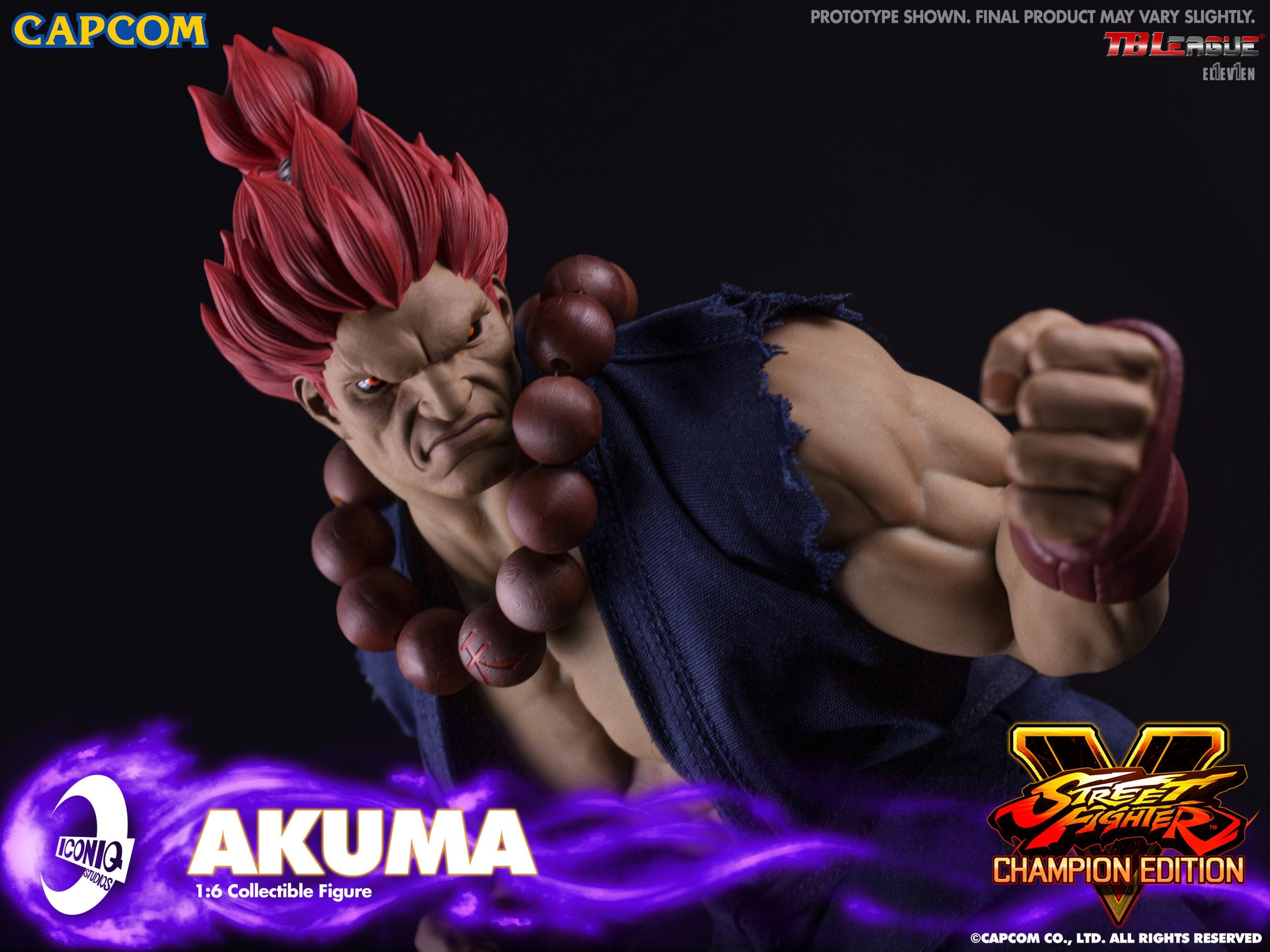 Iconiq Studios - Iconiq Gaming Series - Street Fighter V: Champion Edition - Akuma - Marvelous Toys