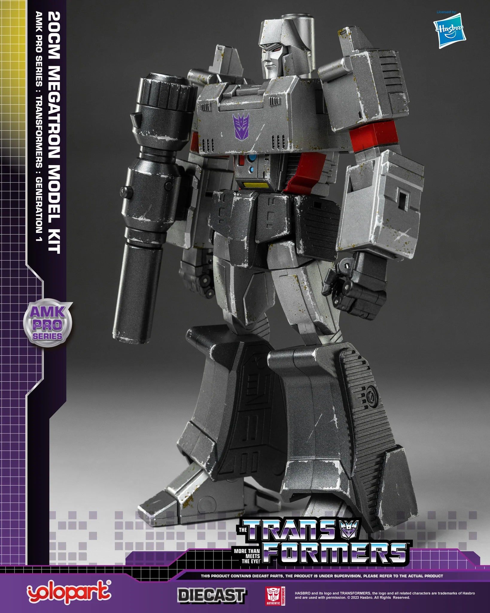 Yolopark - Transformers: Generation 1 - Megatron Advanced Model Kit Pro (Reissue) - Marvelous Toys