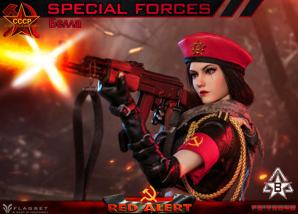 Flagset - FS-73048B - Red Alert - Soviet Mobilize Trooper &quot;Bella/Белла&quot; - Marvelous Toys