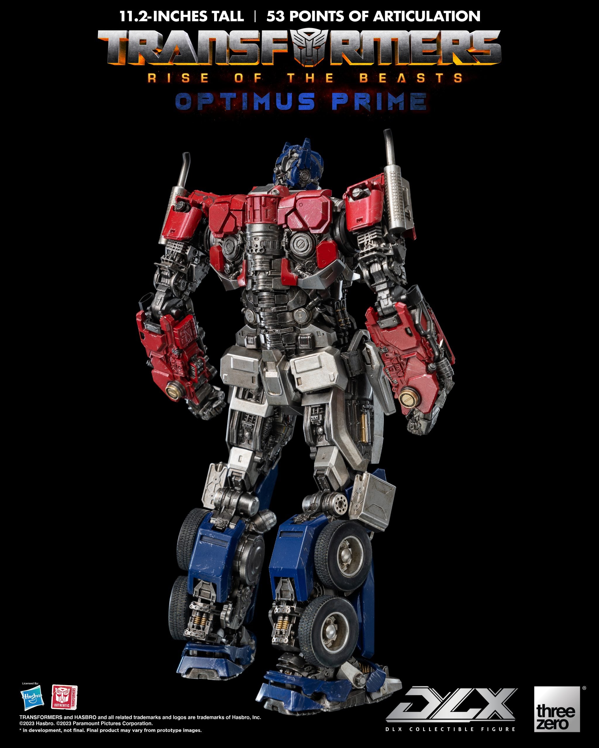threezero - DLX Scale - Transformers: Rise of the Beasts - Optimus Prime