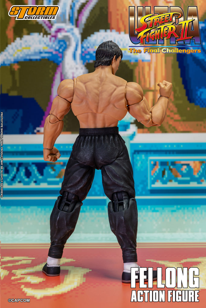 Storm Collectibes - Ultra Street Fighter II: The Final Challengers - Fei Long (1/12 Scale) - Marvelous Toys