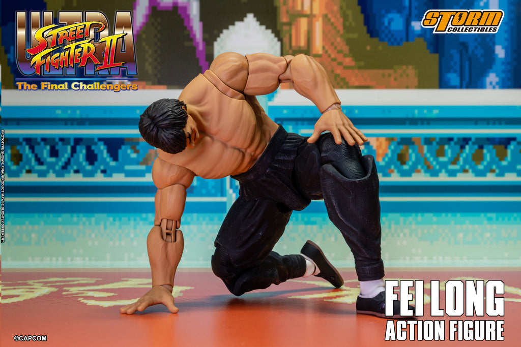 Storm Collectibes - Ultra Street Fighter II: The Final Challengers - Fei Long (1/12 Scale) - Marvelous Toys