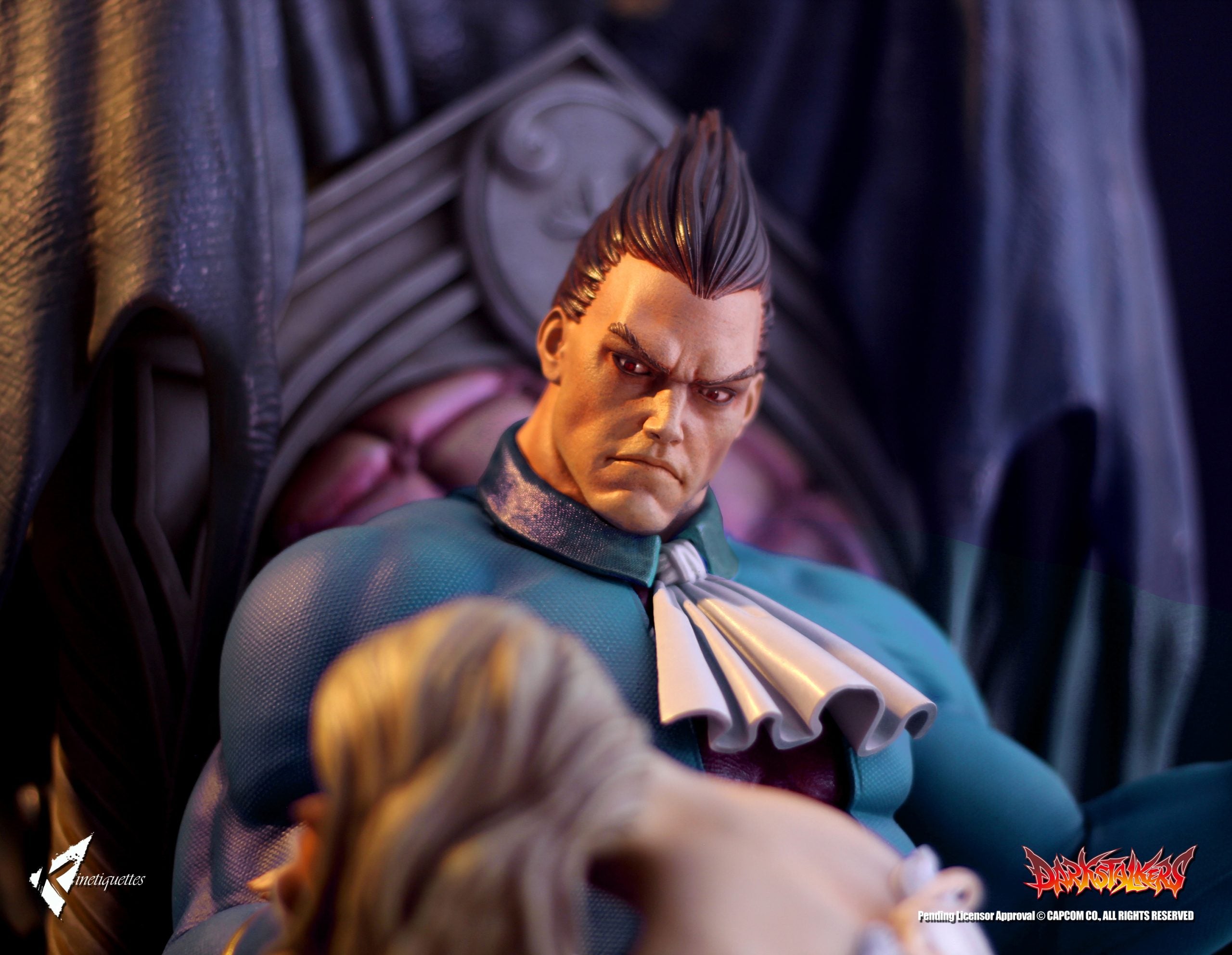 Kinetiquettes - Darkstalkers - Demitri Maximoff (デミトリ) – The Ruler of Zeltzereich (Deluxe Ed.) (1/4 Scale)