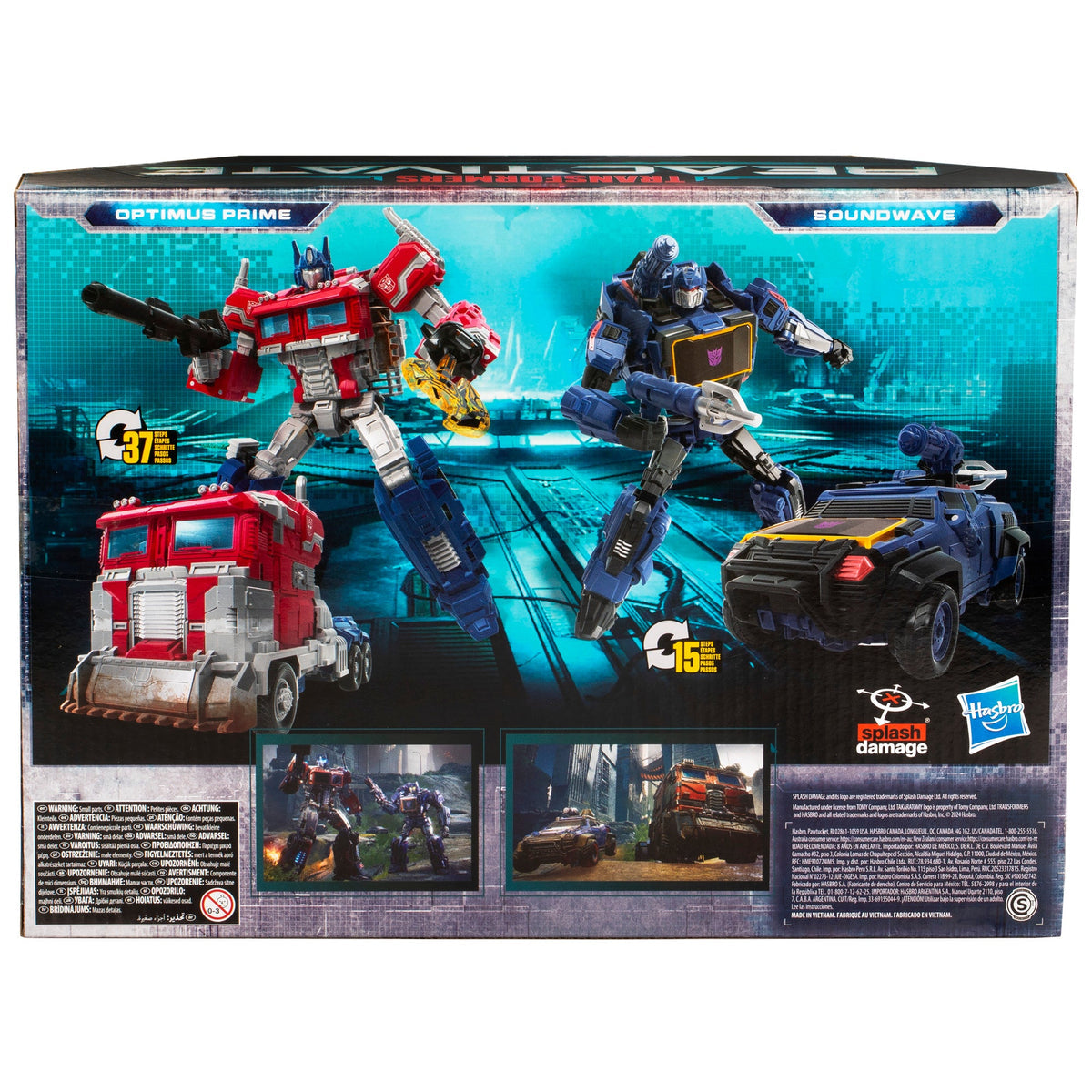 Hasbro - Transformers: Reactivate - Optimus Prime & Soundwave - Marvelous Toys