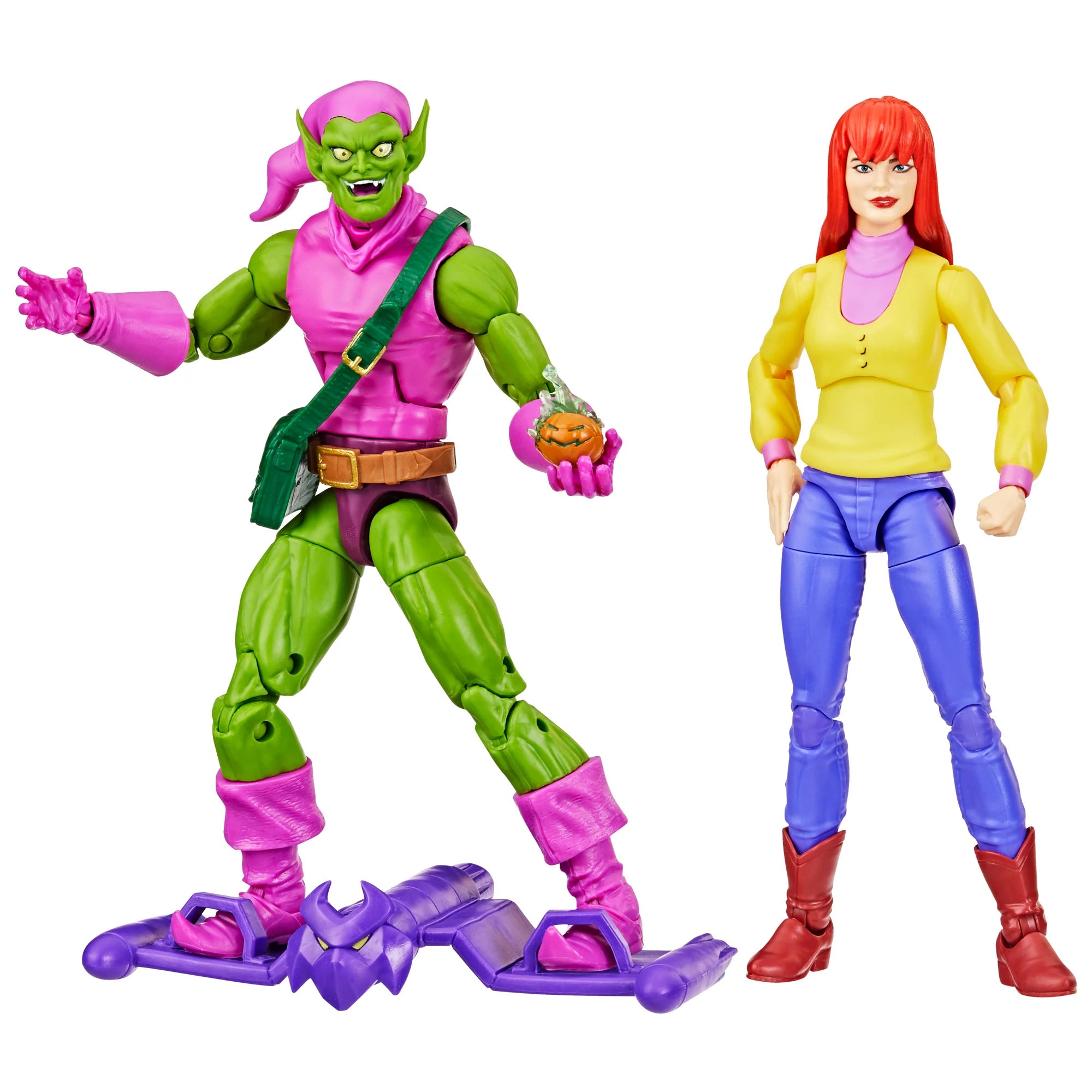 Hasbro - Marvel Legends - Spider-Man: The Animated Series - Green Goblin & Mary Jane Watson